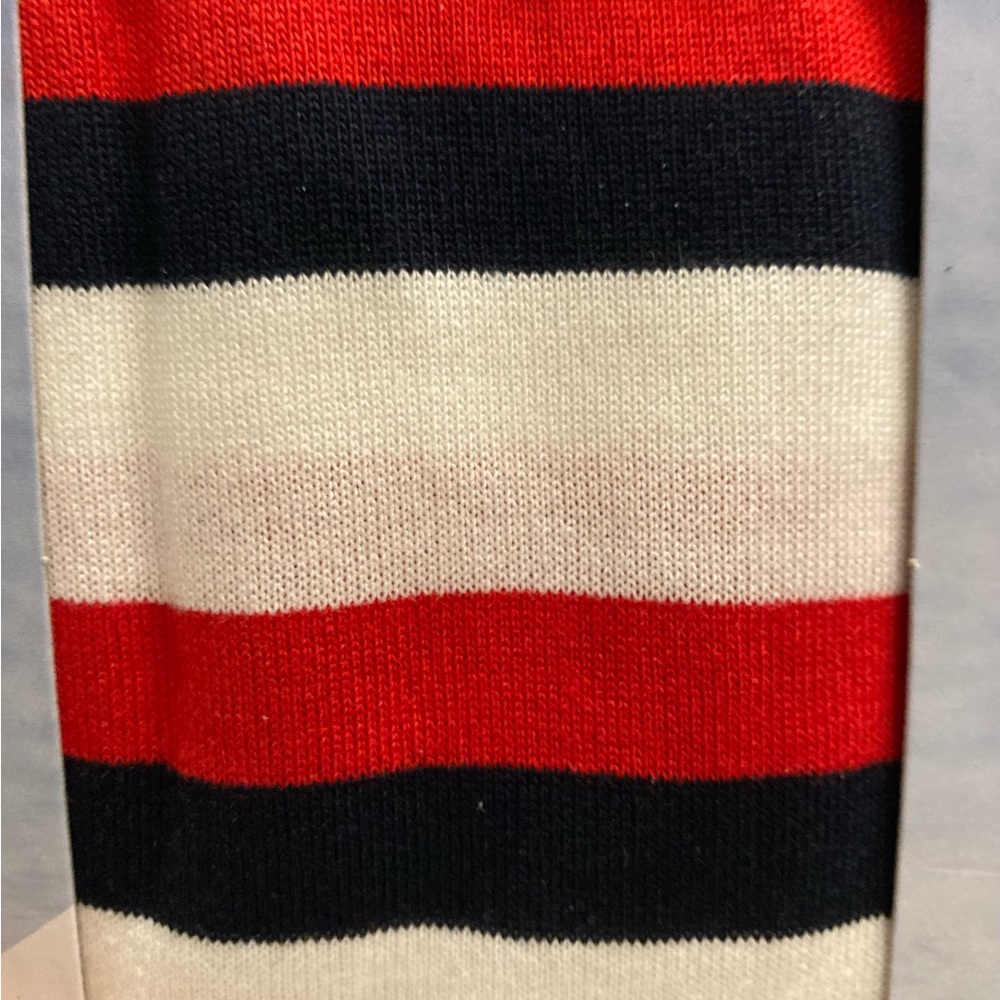 Knit Maxi Tank Dress Red, White & Blue Striped -M NWT - Picture 2 of 5